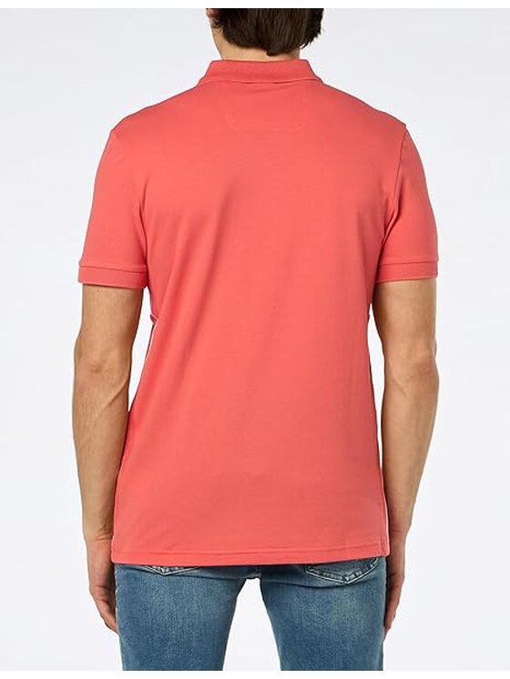 BOSS Boss Polo 50512789-646 Czerwony Slim Fit