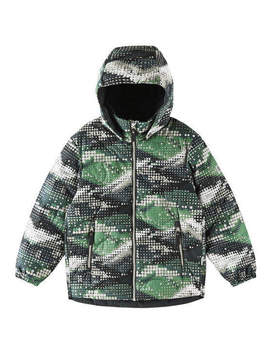 Reima Reima Daunenjacke Fossila 5100058C Grün Regular Fit
