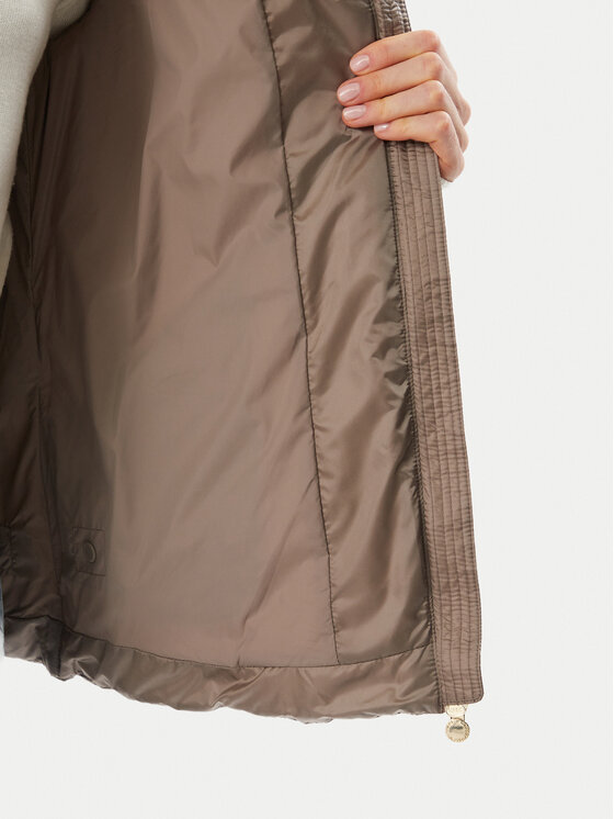 EA7 Emporio Armani EA7 Emporio Armani Kurtka zimowa 7W001499 AF25639 U6100 Brązowy jasny Regular Fit