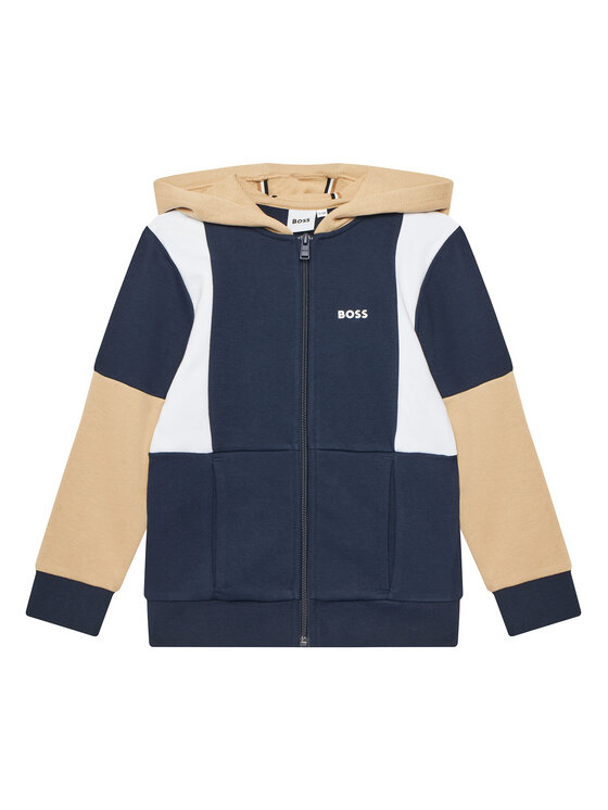 BOSS BOSS Bluza J51966 S Granatowy