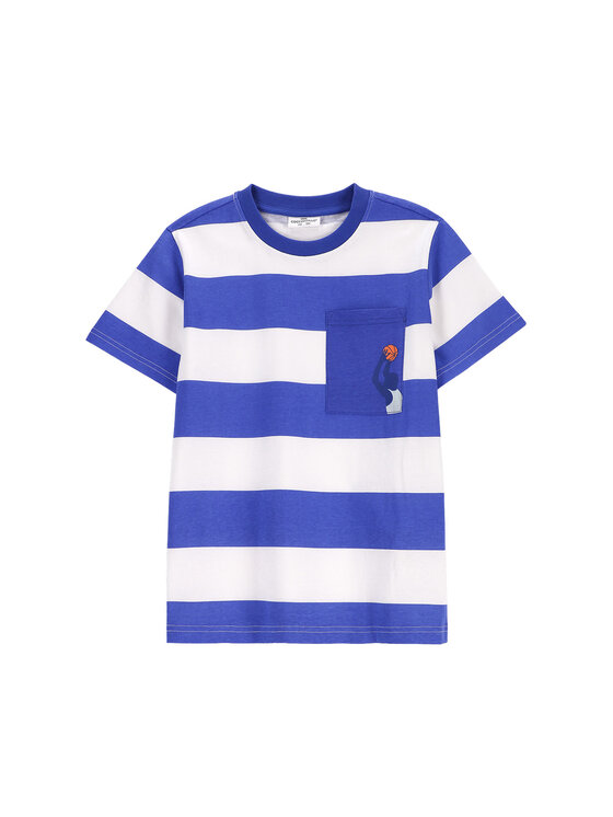 Chłopięcy T-Shirt Coccodrillo, Rozmiar 134, Niebieski, WC5143208VBC