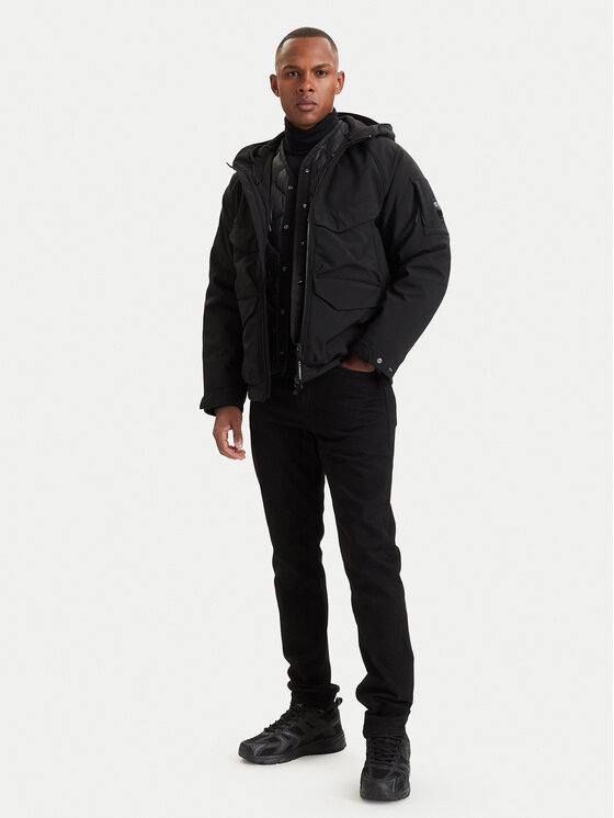 C.P. Company C.P. Company Парка 21CMOW004A006097A Черен Regular Fit