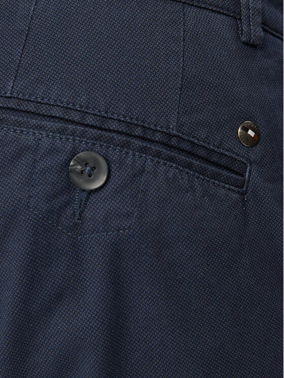 Bugatti Bugatti Chinos kelnes 4130-16370E Tamsiai mėlyna Regular Fit