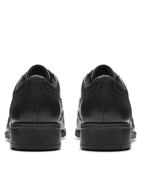 Clarks Clarks Oxford čevlji Havisham Oak 26178709 Črna