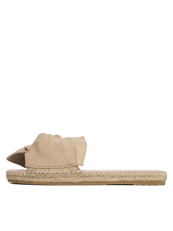 Manebi Manebi Espadrile Sandals With Knot M 1.1 JK Bej