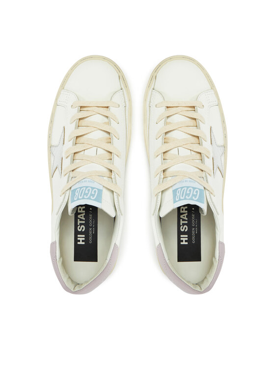 GOLDEN GOOSE GOLDEN GOOSE Tenisice Hi Star Classic With List GWF00118.F006845.10527 Bijela
