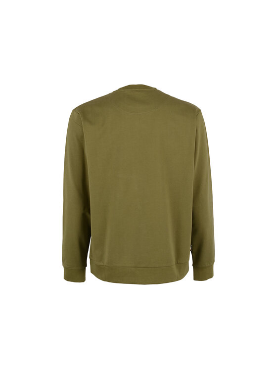 Aquascutum Aquascutum Felpa AA_B005_SW015-6 Verde Regular Fit