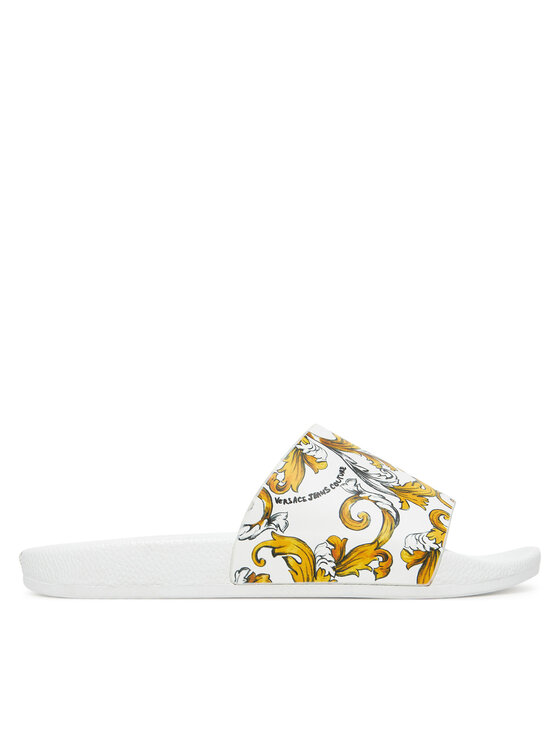 Şlapi Versace Jeans Couture 78VA3SQ3 Alb