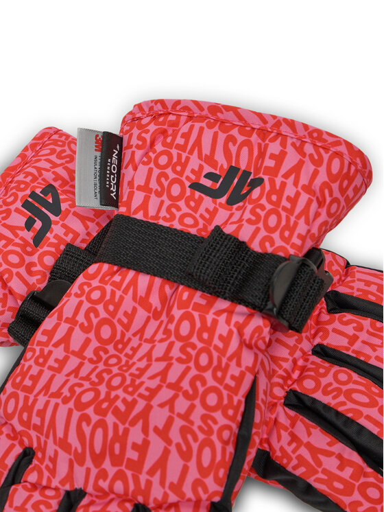 4F 4F Skihandschuhe 4FJWAW24AFGLF127 Rosa