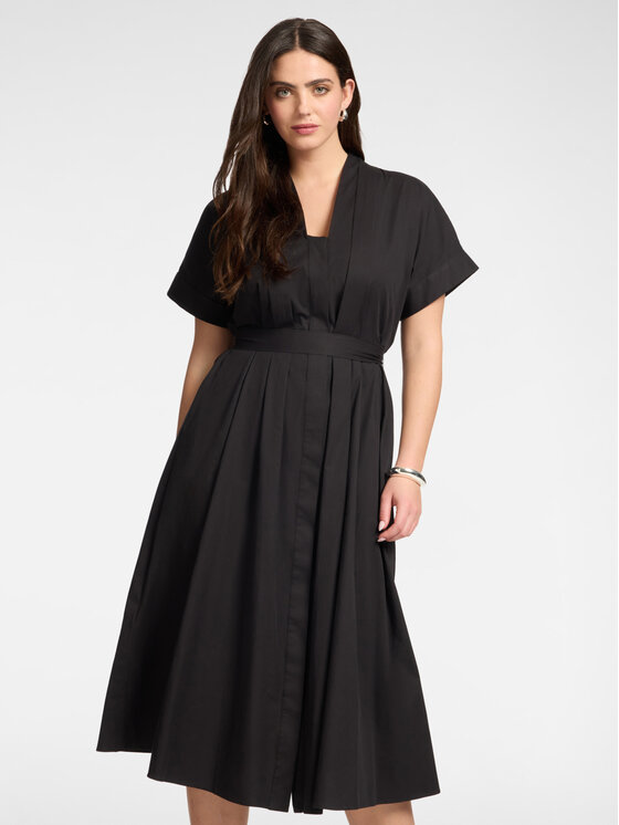 Elena Mirò Elena Mirò Sukienka koktajlowa 7002P000307N033 Czarny A-Line Fit