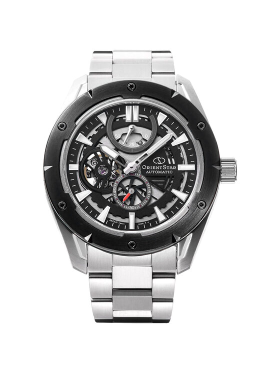 Orient Star Orient Star Zegarek RE-AV0A01B00B Srebrny