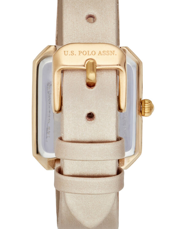 U.S. Polo Assn. U.S. Polo Assn. Zegarek USP6451TW Beżowy