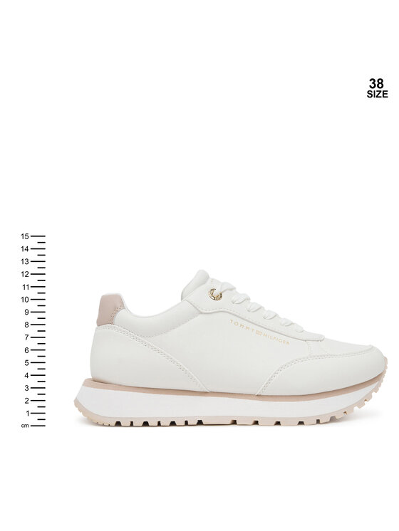 Tommy Hilfiger Tommy Hilfiger Sportcipők Low Cut Lace-Up T3A9-33996-1355A Fehér