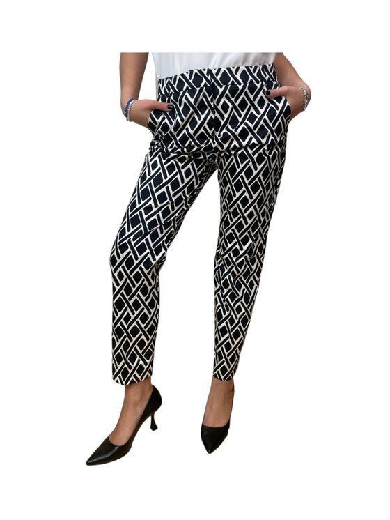 Pennyblack Pennyblack Chinosy 2511131183200-004 Czarny Regular Fit