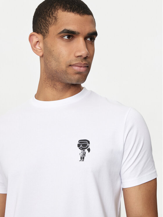Karl Lagerfeld T-Shirt Track N Rings White main image 1