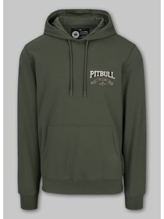 PITBULL PITBULL Bluza TROUBLEMAKER Zielony Regular Fit