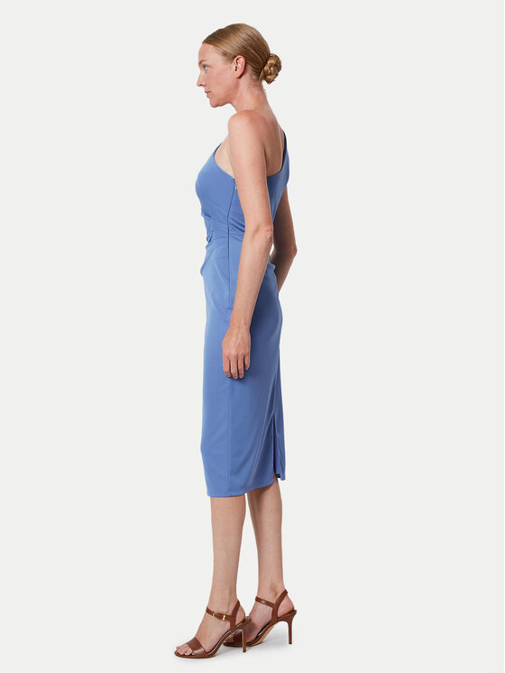 LAUREN RALPH LAUREN LAUREN RALPH LAUREN Cocktail obleka 253903046004 Modra Slim Fit