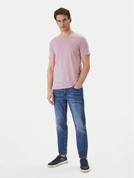 BOSS BOSS T-Shirt Tales 50508584 Fialová Regular Fit