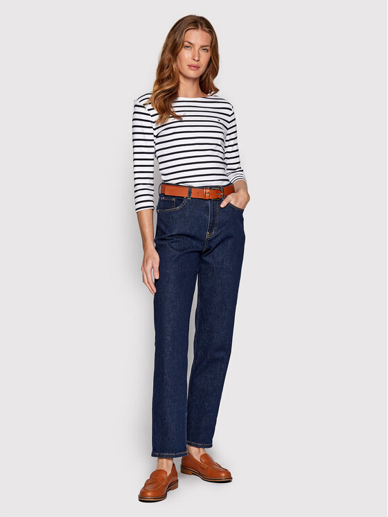 Tommy Hilfiger Tommy Hilfiger Palaidinė WW0WW27724 Balta Slim Fit
