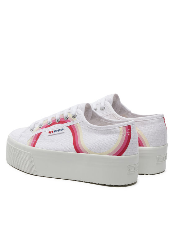 Superga Superga Tenisice Round Stripes 2790 S4128TW Bijela