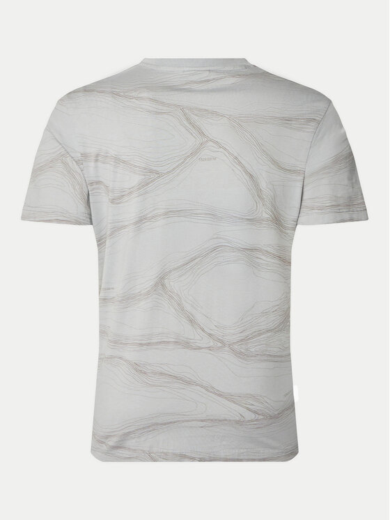 Napapijri Napapijri T-Shirt B-Cellini NP0A4ILS Szary Regular Fit