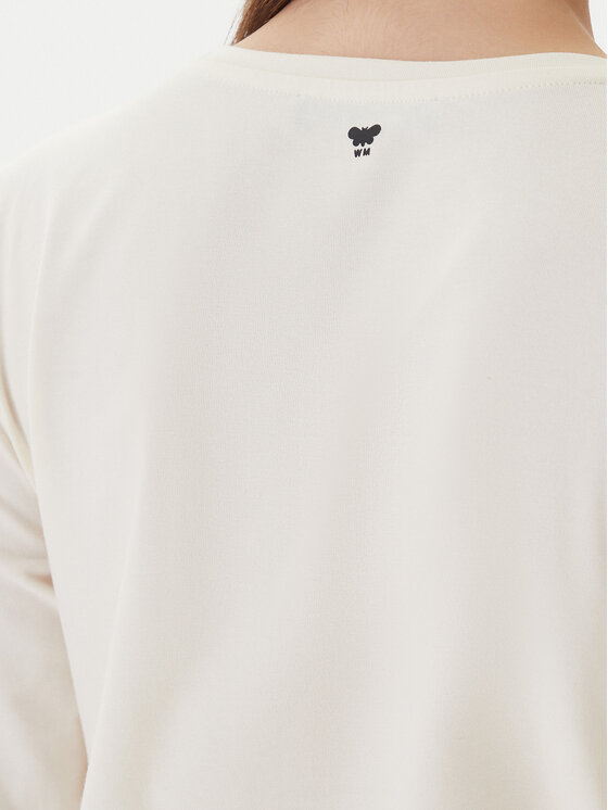 Weekend Max Mara Weekend Max Mara Μπλουζάκι Renoir 2525946032 Εκρού Regular Fit