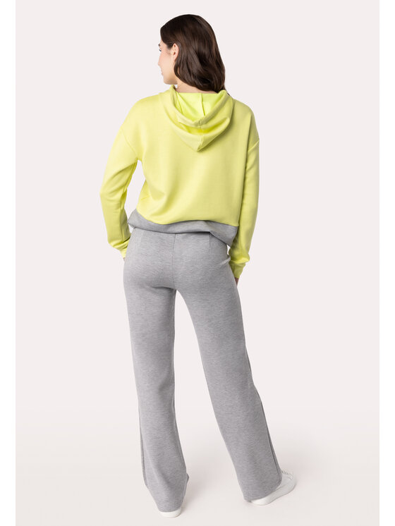 QUIOSQUE QUIOSQUE Dámské kalhoty 3OL001 Šedá Regular Fit