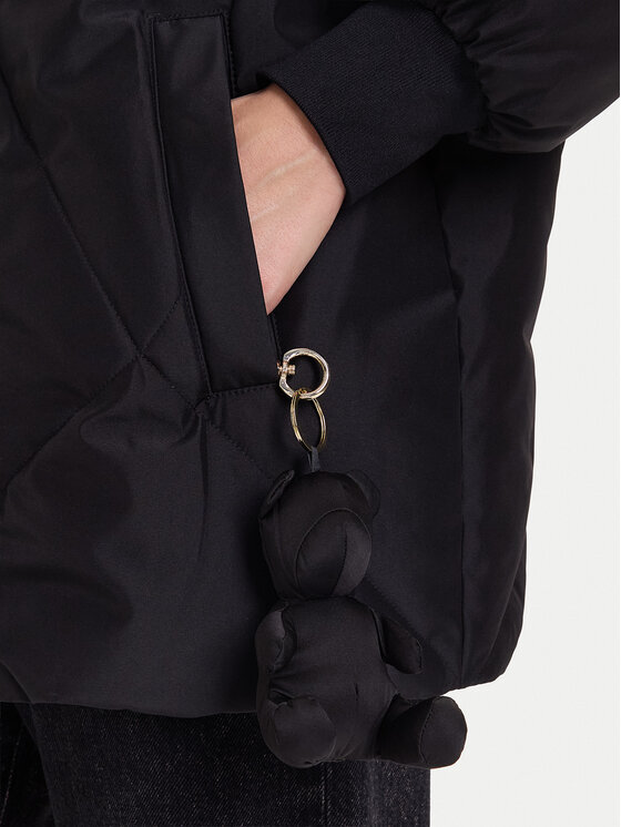 Guess Guess Žieminė striukė V5BL13 WHHZ2 Juoda Regular Fit