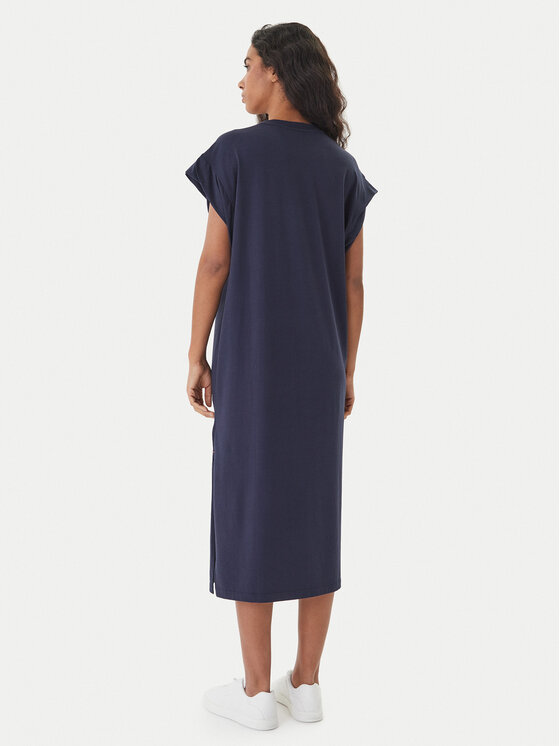 BOSS BOSS Sukienka codzienna C_Edress_5 50540442 Granatowy Relaxed Fit
