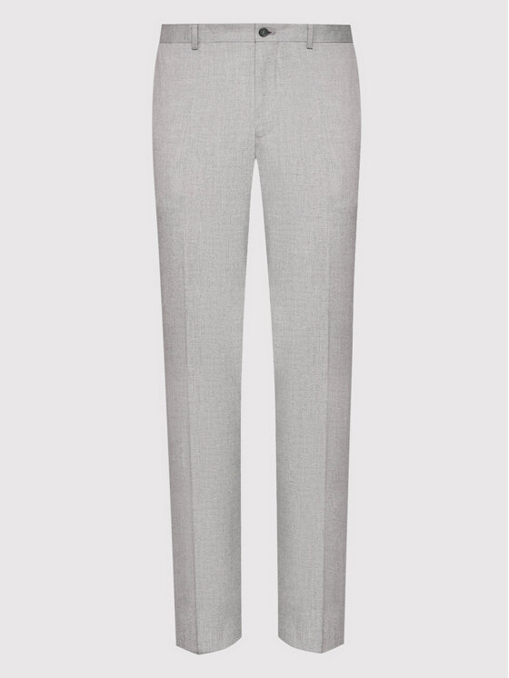 Selected Homme Selected Homme Společenské kalhoty Logan 16056890 Šedá Slim Fit