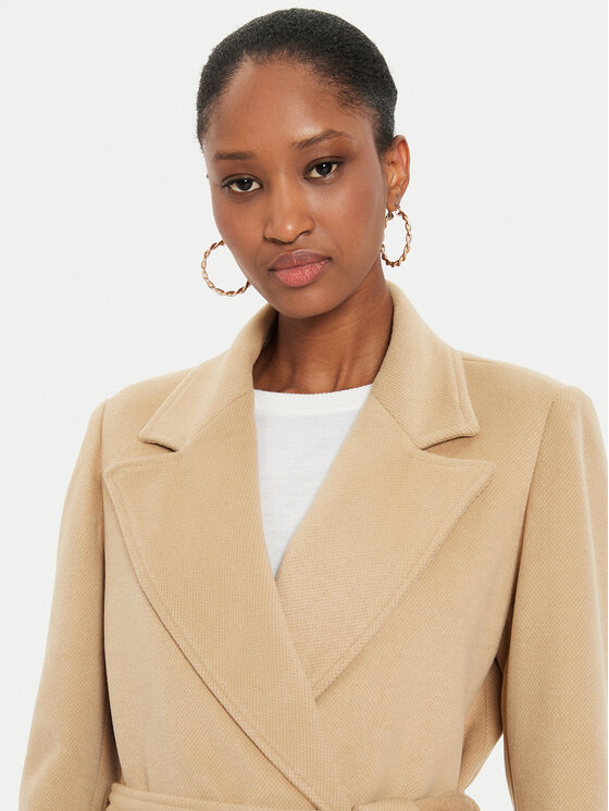 Rinascimento Rinascimento Übergangsmantel CFC0120154003 Beige Regular Fit