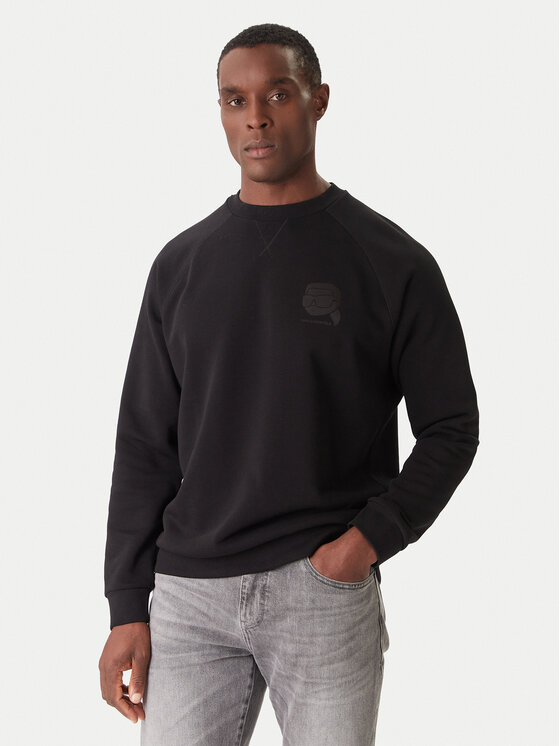 KARL LAGERFELD KARL LAGERFELD Mikina 705010 554910 Černá Regular Fit