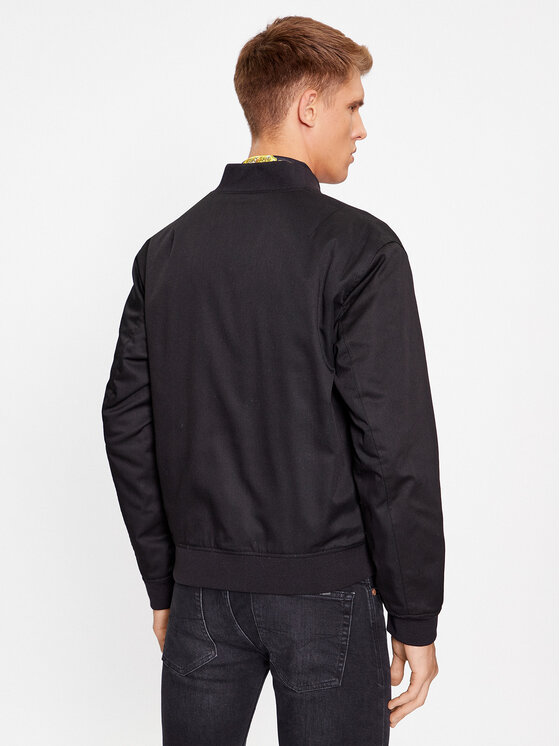 Versace Jeans Couture Versace Jeans Couture Μπόμπερ μπουφάν 75GAS415 Μαύρο Regular Fit