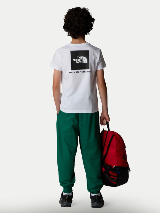 The North Face The North Face Marškinėliai Redbox NF0A89VT Balta Regular Fit