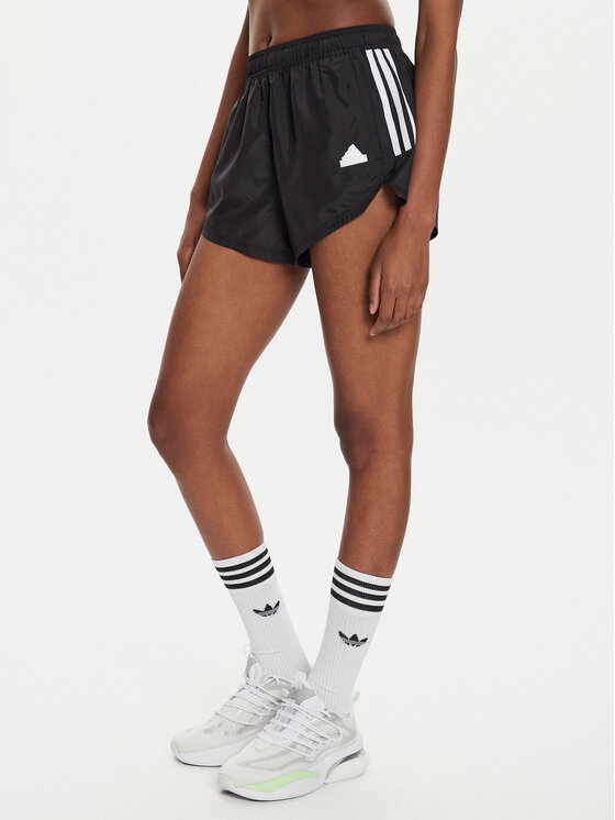 Pantaloni scurți sport adidas Femei, Mărimea: S, Negru, Tiro Cut 3-Stripes Summer IX3518