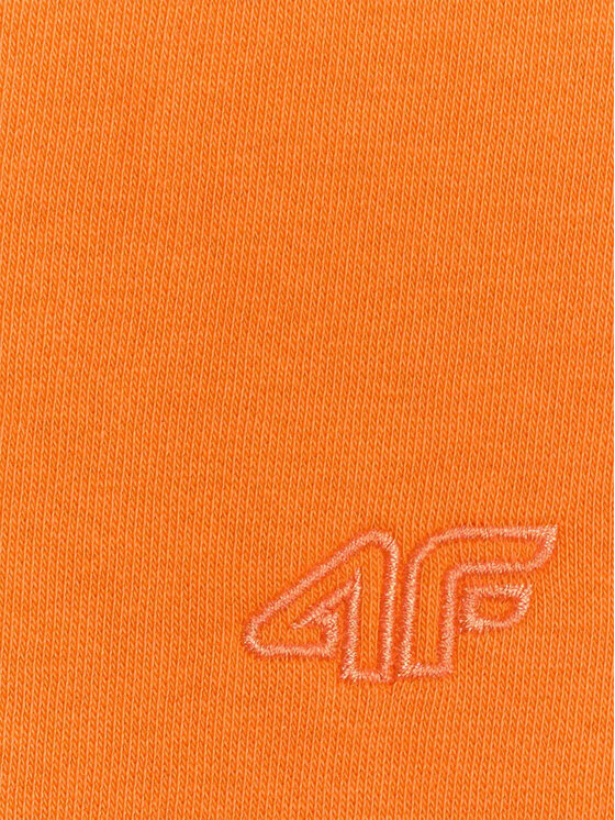 4F 4F Bluzka TSWSM2325-70 Pomarańczowy Active Fit