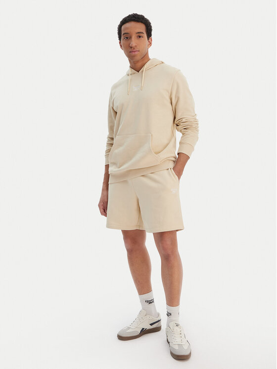 Reebok Reebok Αθλητικό σορτς Bazunu RK25558CCM Μπεζ Regular Fit