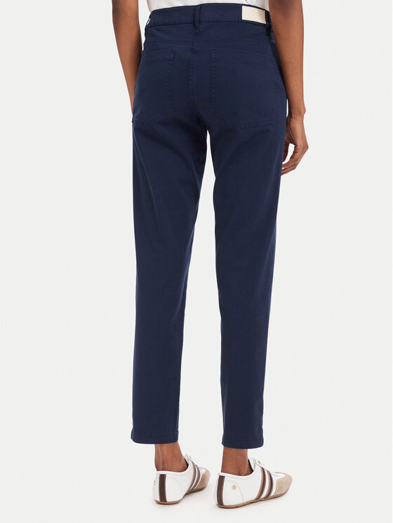 Beverly Hills Polo Club Beverly Hills Polo Club Чино панталони P-SS26W-T586585 Тъмносин Slim Fit