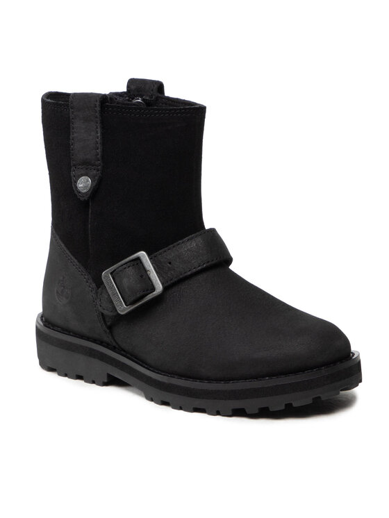 Timberland Timberland Μπότες Courma Kid Wl.Biker Bt TB0A2H67015 Μαύρο