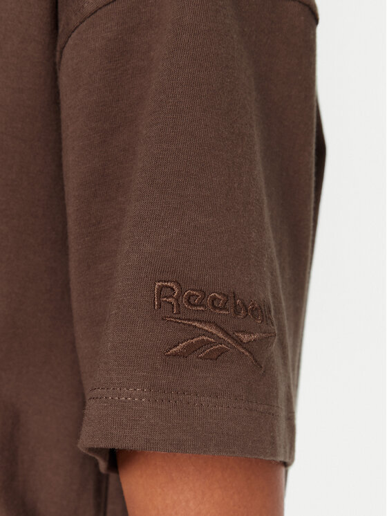 Reebok Reebok Majica RK25315CCW Rjava Regular Fit