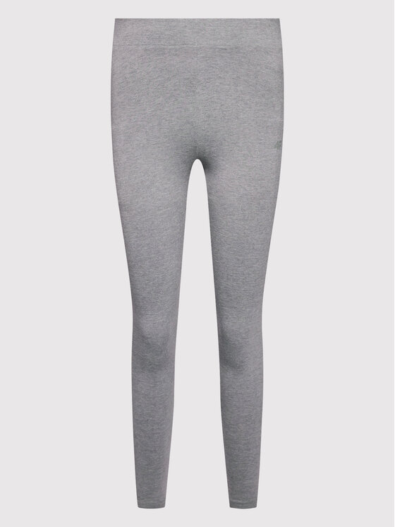 4F 4F Legginsy NOSH4-LEG350 Szary Slim Fit
