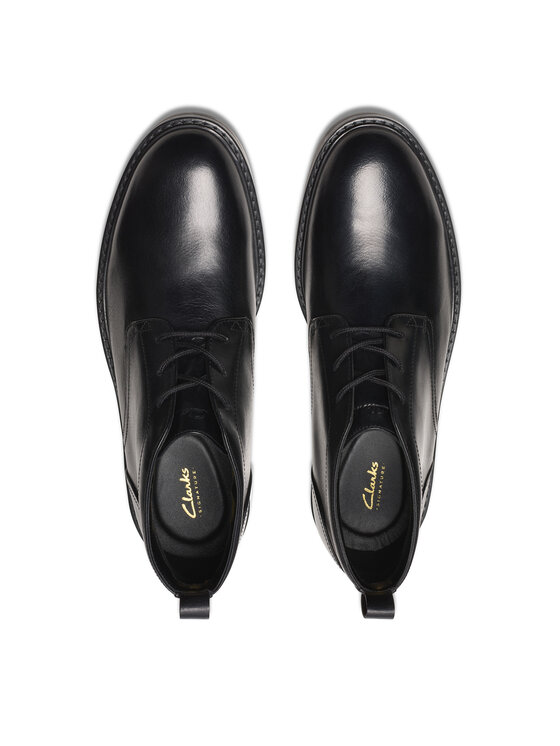 Clarks Clarks Μποτίνια Aldwin Chukka 26179683 Μαύρο