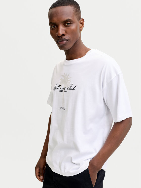 Jack & Jones Jack & Jones T-Shirt Eterna 12295526 Bílá Regular Fit