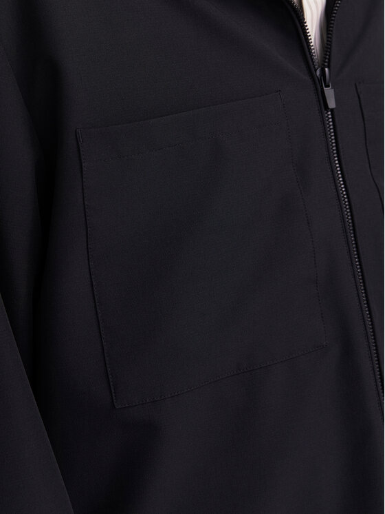Jack & Jones Jack & Jones Jachetă cămașă Perfect 12270677 Negru Regular Fit