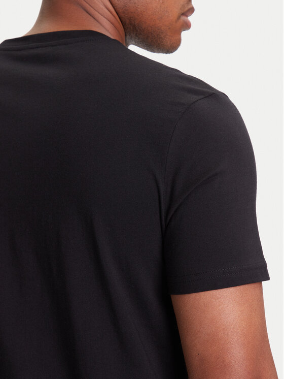 United Colors Of Benetton United Colors Of Benetton T-shirt 3I1XU1096 Crna Regular Fit