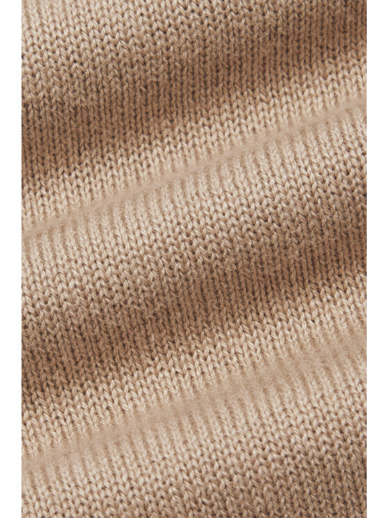 Lancerto Lancerto Sweter Simen SW073224000054 Beżowy Regular Fit