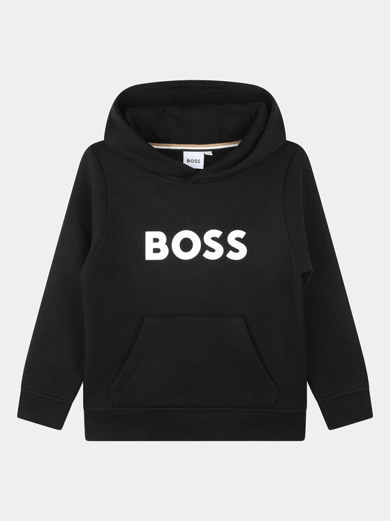 BOSS Boss Džemperis J25Q15 D Juoda Regular Fit