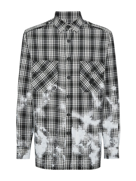 PHILIPP PLEIN PHILIPP PLEIN Koszula 22245 Czarny Regular Fit