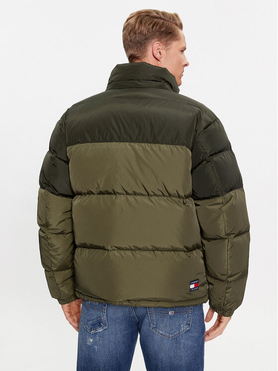 Tommy Jeans Tommy Jeans Giubbotto piumino Alaska DM0DM17482 Verde Regular Fit