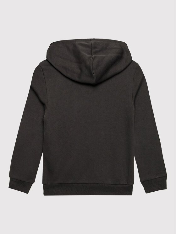 Puma Puma Sweatshirt Essentials+ Bleach Logo 846958 Schwarz Regular Fit